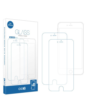 Pel&iacute;cula de vidro temperado CICO iPhone 6P 6sp 7P 8P