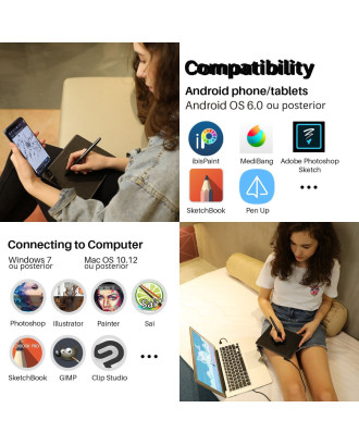 Mesa digitalizadora Inspiroy HS64