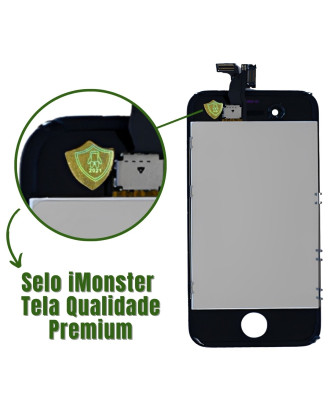 Tela touch screen display Lcd 4.5 compat&iacute;vel com iPhone 4