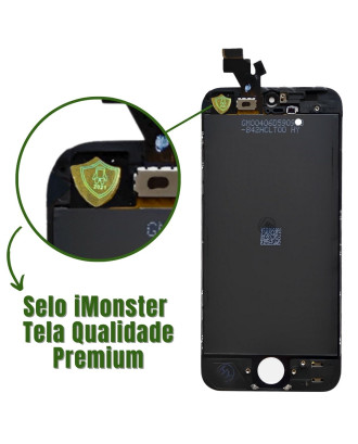 Tela touch screen display Lcd 4.0 compat&iacute;vel com iPhone 5