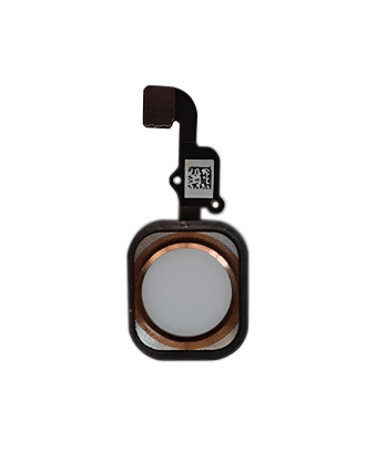 Bot&atilde;o home est&aacute;tico compat&iacute;vel com iPhone 6S e 6s Plus rosa