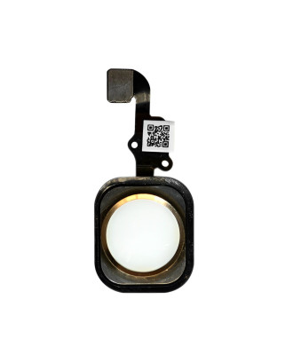 Bot&atilde;o home est&aacute;tico compat&iacute;vel com iPhone 6S 6SPlus dourado