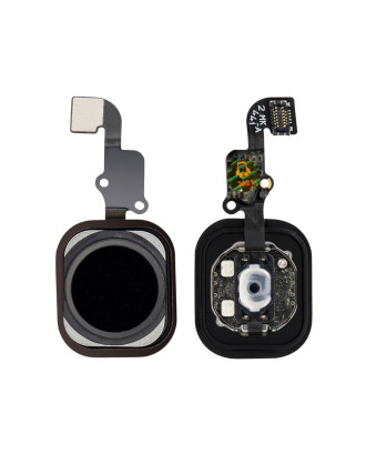 Bot&atilde;o home est&aacute;tico compat&iacute;vel com iPhone 6 e 6 Plus cinza