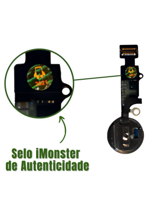 Bot&atilde;o home in&iacute;cio compat&iacute;vel com iPhone 7 e 7 Plus dourado