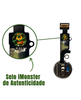 Bot&atilde;o home in&iacute;cio compat&iacute;vel com iPhone 8 e 8 Plus prata