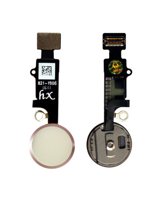 Bot&atilde;o home in&iacute;cio compat&iacute;vel com iPhone 7 7G 7 Plus rosa