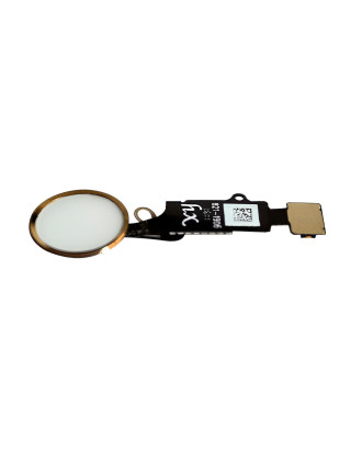 Bot&atilde;o home in&iacute;cio compat&iacute;vel com iPhone 7 e 7 Plus dourado
