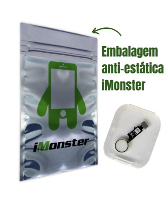Bot&atilde;o home in&iacute;cio compat&iacute;vel com iPhone 7 e 7 Plus dourado