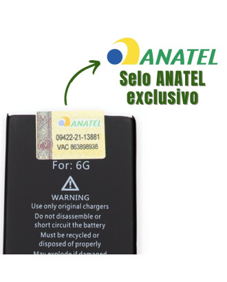 Bateria iMonster Original Compat&iacute;vel com iPhone 6 6G