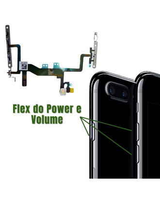 Cabo flex do power e volume compat&iacute;vel com iPhone 6S