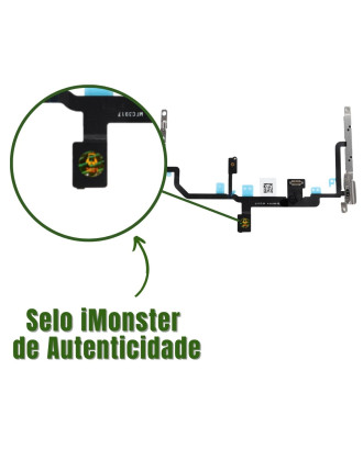 Cabo flex do power e volume compat&iacute;vel com iPhone 8 Plus