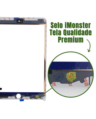 Vidro com touch screen compat&iacute;vel com iPad Mini 3 branco