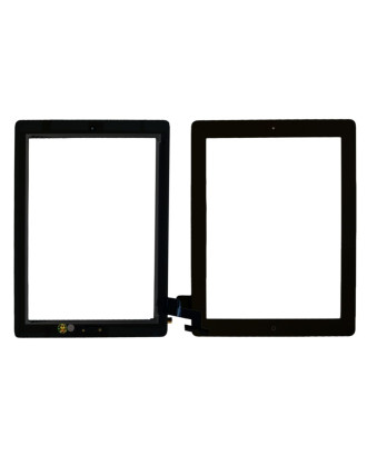 Vidro com touch screen compat&iacute;vel com iPad 2 preto