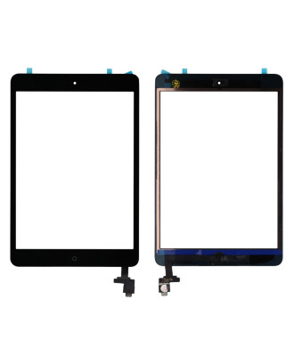 Vidro com touch screen compat&iacute;vel com iPad Mini 1 2 preto