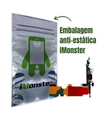 Flex Conector de carga compat&iacute;vel com iPhone 8 Plus preto