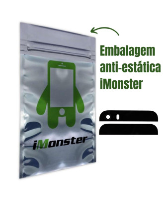 Lente da C&acirc;mera traseira compat&iacute;vel com iPhone 5S preto