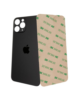 Tampa vidro Traseiro compat&iacute;vel com iPhone 11 Pro cinza