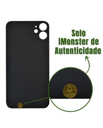 Tampa vidro Traseiro compat&iacute;vel com iPhone 11 Pro cinza