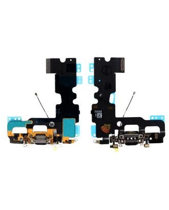 Flex Conector de carga compat&iacute;vel com iPhone 7 preto