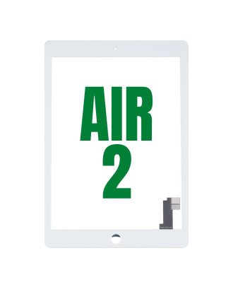 Vidro com touch screen compat&iacute;vel com iPad 2 branco