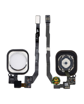 Bot&atilde;o home in&iacute;cio compat&iacute;vel com iPhone 5S e SE branco