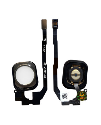 Bot&atilde;o home in&iacute;cio compat&iacute;vel com iPhone 5S e SE branco