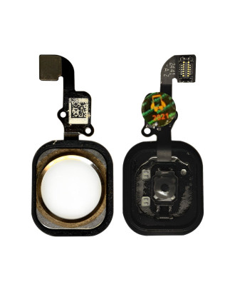 Bot&atilde;o home in&iacute;cio compat&iacute;vel com iPhone 6 e 6 Plus dourado