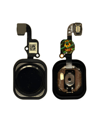 Bot&atilde;o home in&iacute;cio compat&iacute;vel com iPhone 6S e 6s Plus preto