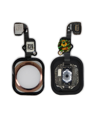 Bot&atilde;o home in&iacute;cio compat&iacute;vel com iPhone 6S 6S Plus rosa