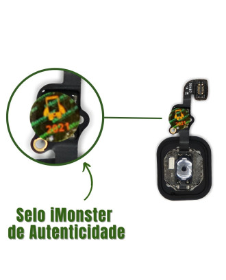 Bot&atilde;o home in&iacute;cio compat&iacute;vel com iPhone 6S 6S Plus rosa