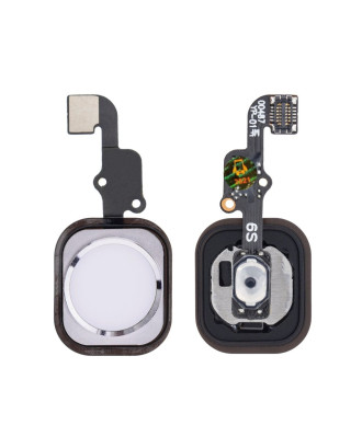 Bot&atilde;o home in&iacute;cio compat&iacute;vel com iPhone 6S 6S Plus prata