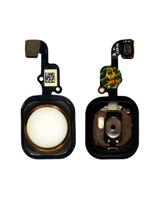 Bot&atilde;o home in&iacute;cio compat&iacute;vel com iPhone 6S 6s Plus dourado