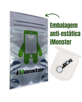 Bot&atilde;o home in&iacute;cio compat&iacute;vel com iPhone 8 e 8 Plus prata