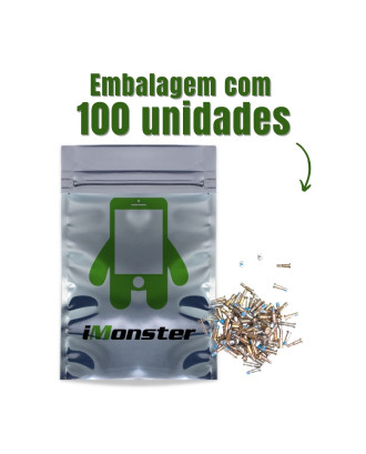Parafuso compat&iacute;vel com iPhone 6 e 6 Plus dourado