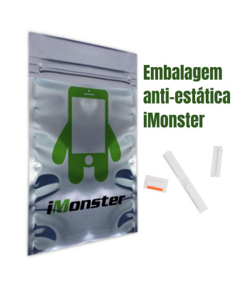 Flex do bot&atilde;o power compat&iacute;vel com iPhone 5C branco