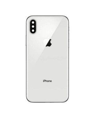 Carca&ccedil;a traseira com Flex compat&iacute;vel com iPhone X 10 branco