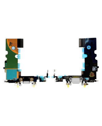 Flex Conector de carga compat&iacute;vel com iPhone 8 8G branco