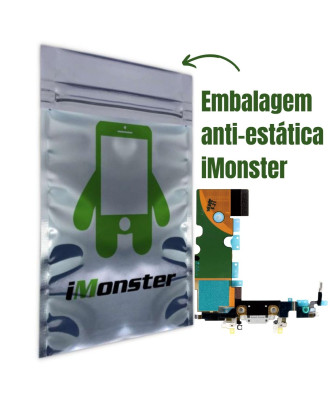 Flex Conector de carga compat&iacute;vel com iPhone 8 8G branco