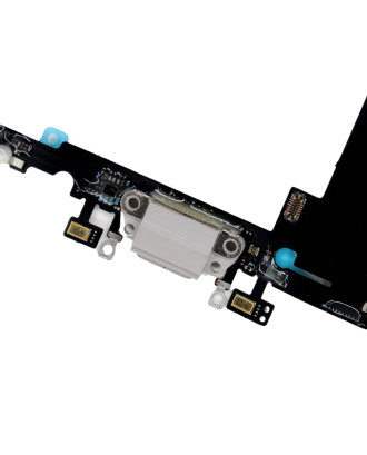 Flex Conector de carga compat&iacute;vel com iPhone 8P branco