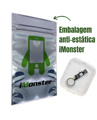 Bot&atilde;o home in&iacute;cio compat&iacute;vel com iPhone 8 8G 8 Plus rosa