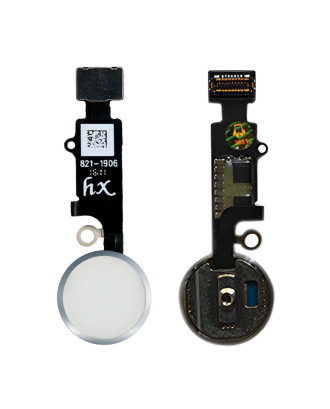 Bot&atilde;o home in&iacute;cio compat&iacute;vel com iPhone 8 e 8 Plus prata