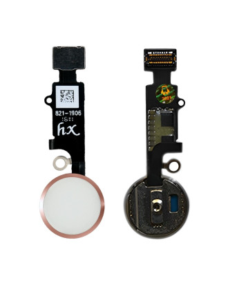 Bot&atilde;o home in&iacute;cio compat&iacute;vel com iPhone 8 8G 8 Plus rosa