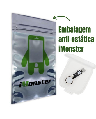 Bot&atilde;o home in&iacute;cio compat&iacute;vel com iPhone 8 e 8 Plus dourado