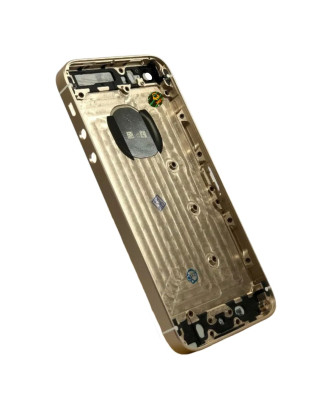 Carca&ccedil;a Tampa traseira compat&iacute;vel com iPhone SE 2016 dourado