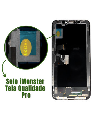 Tela touch display Soft Olead 5.8 compat&iacute;vel com iPhone X 10