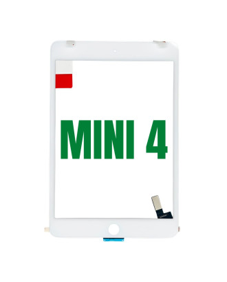 Vidro com touch screen compat&iacute;vel com iPad Mini 4 branco