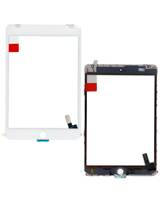 Vidro com touch screen compat&iacute;vel com iPad Mini 4 branco